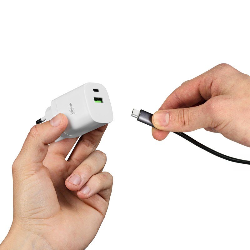 VERICO Power MOJO GaN 30 W, 2 Port Charger, Power
