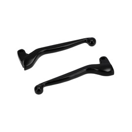 Moto Basic Parts Set: Hand Lever – Solid Aluminium, Brake and Clutch Levers – Black Anodised – for Simson S50, S51, S53, SR50, KR51/2 Schwalbe