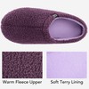 RockDove Women's Teddy Fleece Closed Back Indoor Slipper, Size 7-8