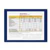 StoreSMART® - Blue Document Frame (Window) - Letter-Size Pages -