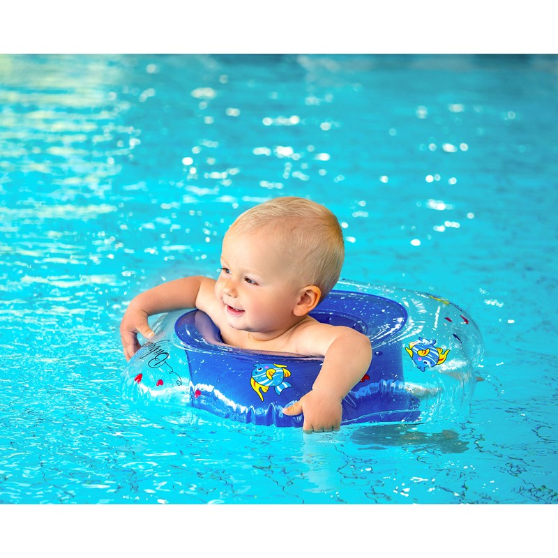 Babyino Baby Swimming Ring, blue