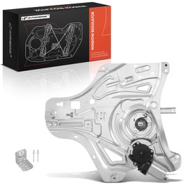 A-Premium Front Driver Side Electric Power Window Regulator with 2-Pin Motor Compatible with Hyundai Tucson 2010-2017