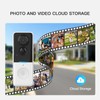 Smart Wireless Doorbell Camera - Sleek Design 720P HD Door