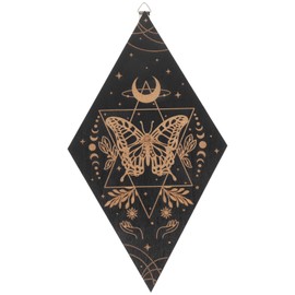 Gatuida Bohemian Wall Decor Unique Moon Star Hanging Sign Yoga Accessory Durable Creative Craft for Living Room Bedroom Ornaments