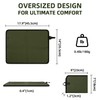 Portable Sitting Pad, 17.9'' x 14'' Oversized Camping Seat Cushion,