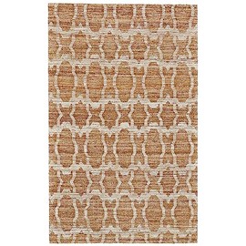 FEIZYRUGS Feizy - Lilliana Bohemian & Eclectic Geometric, Tan/Ivory/Gold, 5' x 8' Area Rug