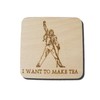 QUEEN FREDDIE MERCURY COASTER DRINK MAT ENGRAVED PRESENT GIFT (Both