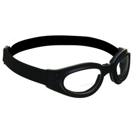 Bikershades Bifocal Sunglasses Goggles Motorcycle Readers Foldable Clear Lens +2.50 Power Night Riding Sport Wrap Glasses Windproof Foam Cushion Adjustable Strap Free Case