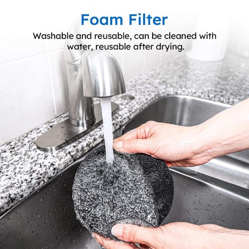 Vacmaster 2 Premium Foam Filters & 1 Vacuum Belt Replacement