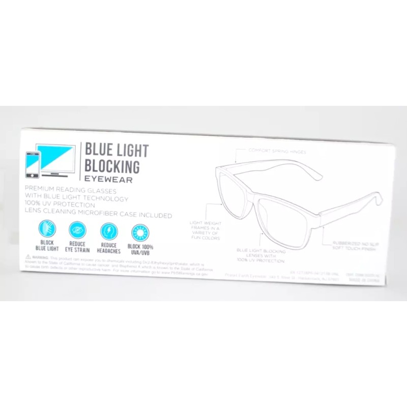 Blue Light ONLY EYEWEAR Reader BLUE LIGHT BLOCKING " The