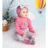 Reborn Baby Doll Clothes 24inch Girl Pink Outfits Accesories Set