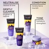 John Frieda Violet Crush Purple Shampoo and Purple Conditioner Bundle,