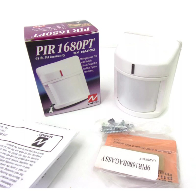 NAPCO PIR1680PT Infrared PIR Motion Sensor w/ 65lb Pet Immunity