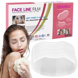 EBANKU 100 unidades de microblading permanentes para la cara de la ducha, viseras protectoras de agua para extensiones de pestañas, cirugía de párpados y suministros de laca para peluquería