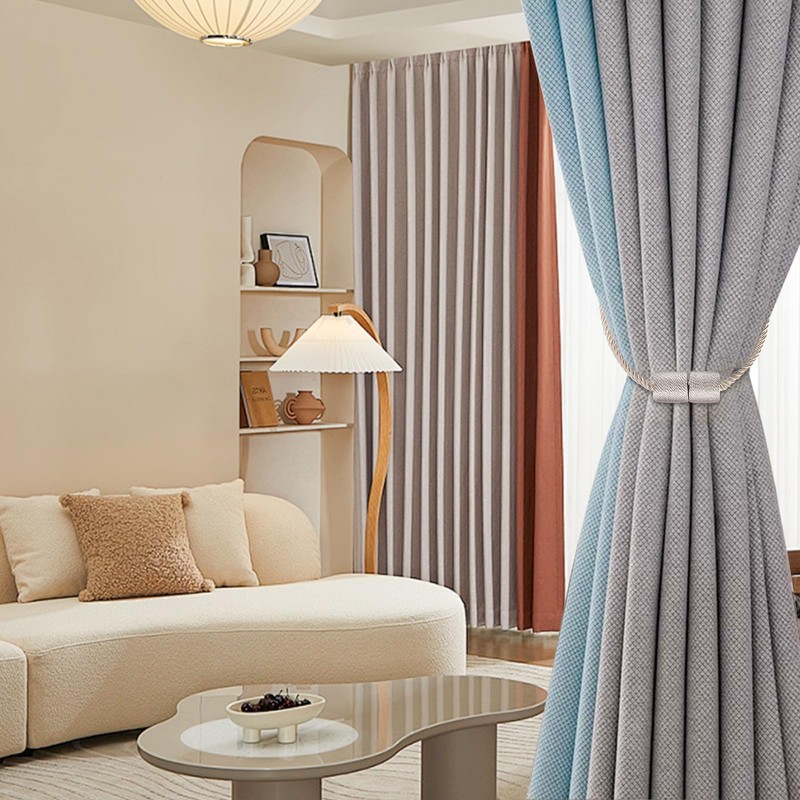 TopHomer 2 Pack Magnetic Curtain Tie Backs - 16.14in/41cm Handmade