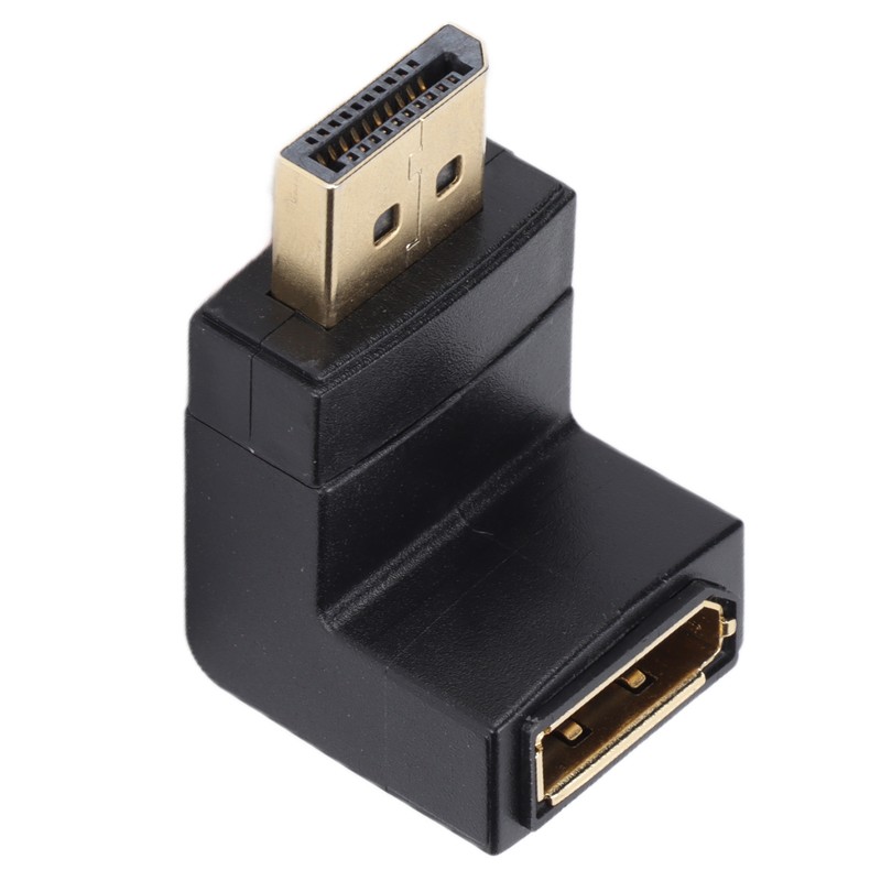 Right Angled DP Adapter UP Down 90 Degree Male to