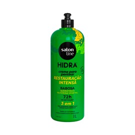 Salon Line Hidra Babosa Litrao Creme Para Pentear 1 Liter (Creme - 1 Liter)