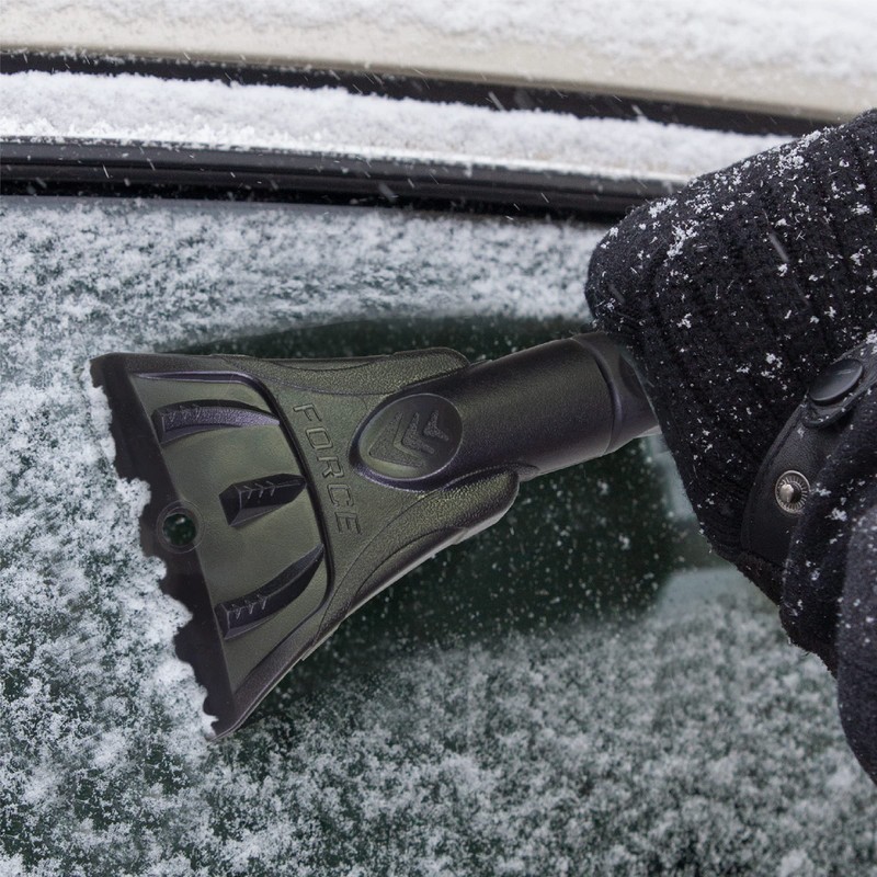 Mallory Force 17” 518RFB Snowbrush with Ice Scraper for Car,