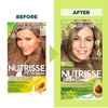 Garnier Nutrisse Ultra Crème, Permanent Hair Dye, 100% Grey Coverage,