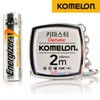 Komelon KMC-14C KeyMaster Metric Tape Measure 2-Meter/Diameter Keychain Pocket Mini