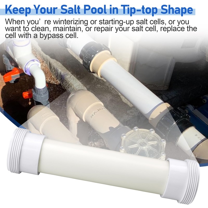Pool Salt Cell Bypass Dummy Cell for Hayward T-Cell Chlorinator