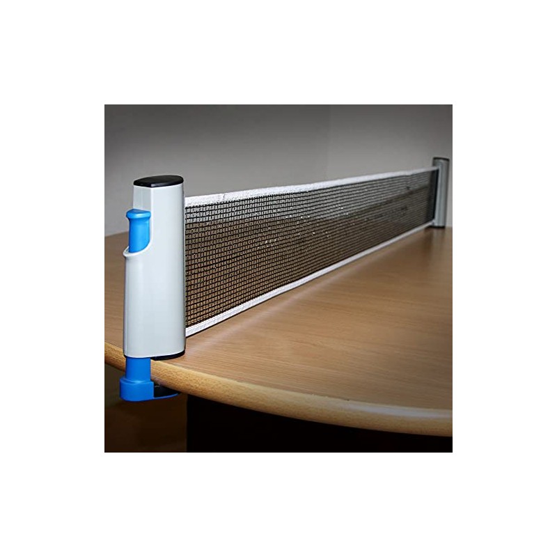 Formula Sports Re-Tracta Table Tennis Net and Post Set, White