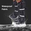 Billionchains 4 PCS Dog Boots Waterproof Dog Shoes with Reflective,