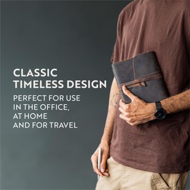 Refillable Leather Journal by Moonster