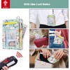 Slim Front Pocket Wallet RFID ID Card Holder Cute Small