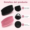 2 Piezas Cepillo Corporal de Silicona Doble Cara para Exfoliar