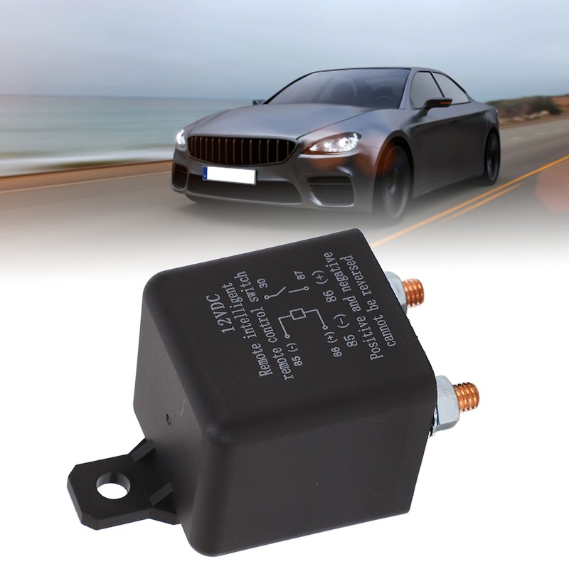 12V Remote Control Car Relay Switch NO Contact Copper Coil