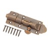 Barrel Bolt Buckle Rust Proof High Hardness Brass Antique Sliding