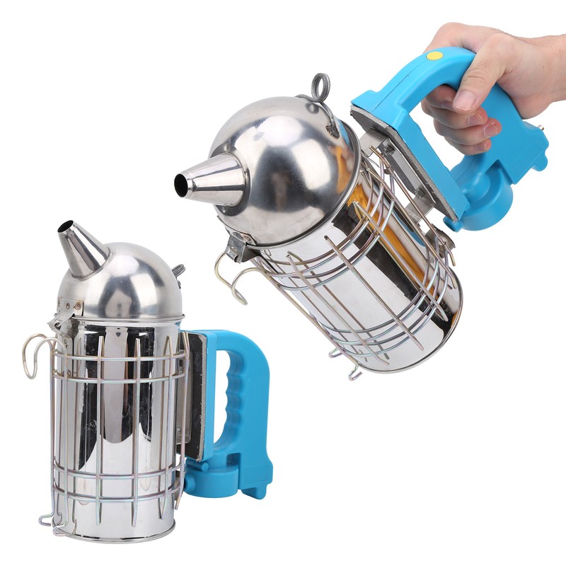 Electric Bee Smoke Transmitter Dome Stainless Steel Beekeeping Tools with