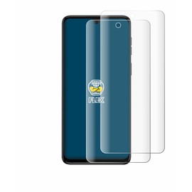 BROTECT Pack of 2 Full Cover Screen Protectors for Motorola Moto G54 Full Screen Screen Protector [3D Curved, Anti-Fingerprint, Crystal Clear]