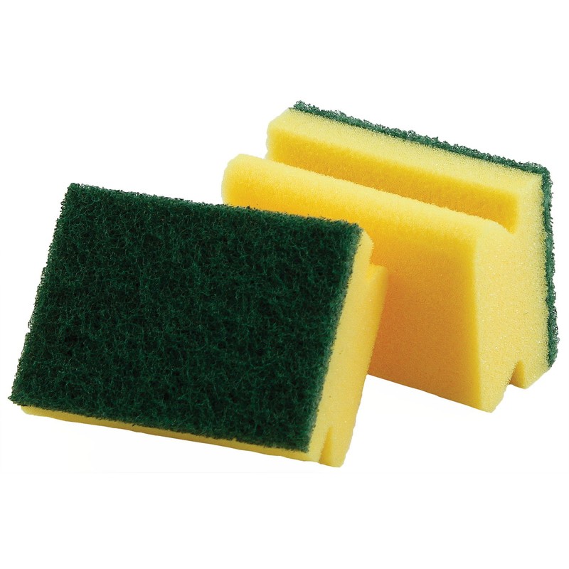 Libman Sponge Scrubbers, Pack of 2