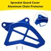 Frezon Sprocket Guard Cover Aluminum Chain Protector For Yamaha YZ125