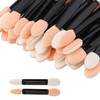 30pcs Eyeshadow Applicator,Eye Shadow Brush Double Sided,Eye Shadow Applicator Stick,Sponge