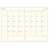 Daigo 2026 Planner, Apoint, Monthly Block with Cover, B6, Blue,