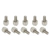 sourcing map 10 Pcs Computer Case Thumb Screws, M4x8 Thread