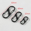 [FUSSED] 10 Pcs S-Shaped Carabiner, Small Adjustable Metal Buckle, Chain