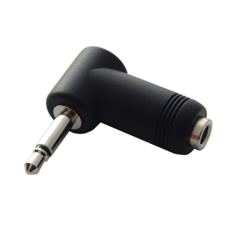 F-Factory PLG-L02 L Shape Converter Plug 3.5mm Mono Mini Plug