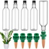 SiliFine 4 Set Plant Watering Devices Include Self Watering Spikes
