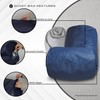 Hoesh UK Navy Double Duvet Storage Bag - Breathable Cotton