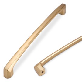 COTYKILEY 6 Pack 7 Inch(177mm) Champagne Bronze Cabinet Handles Gold Kitchen Cabinet Pulls Cabinet Door Handles Kitchen Cabinet Hardware Cupboard Drawer Pulls Dresser Handles