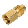 Adapter 1/4SAE Female to 1/2ACME Adapter Plug for R134A Car