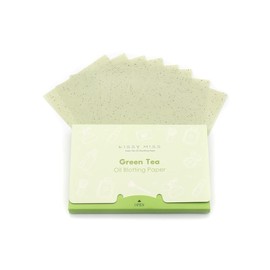 Green tea oil blotting sheets for face,100 Counts in 1 Pack,lift away excess oil,easy to slip into your purse, makeup bag, or even your pocket