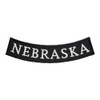 PatchStop State of Nebraska Bottom Rocker Patches for Jackets Motorcycle
