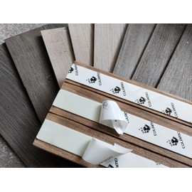 COLAMO 10 Gray Mix Peel and Stick Real Pine Wood Planks, Stick On Wood Panels For Wall,Self Stick Wall Planks for Living Room Bed Room Rv Accent Wall,Adhesive Wooden Shiplap Boards Backsplash Paneling