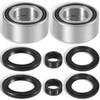 8 PCS Front Wheel Bearings & Seals Kit for Honda