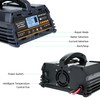 EFFORTWAY 20A 12V/24V Battery Charger,Lead Acid Charger, 12V LiFePO4 Charger.